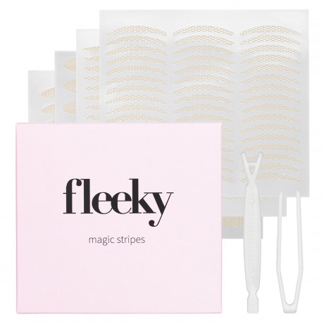 Fleeky Magic Stripes Sticker gegen Schlupflider  Наклейка Magic Stripes против опущенных век