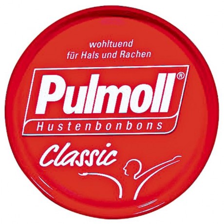 Pulmoll Hustenbonbons Classic Конфеты от кашля Классические для шеи и горла 75 г