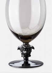 Rosenthal Versace Medusa Lumiere Haze Wasser Glas 2st, Розенталь Версаче Медуза Люмьер Набор из 2 бокалов, дымчато-серый, 2х474 мл