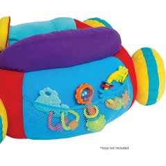 Playgro Playgro-Set: Pluschauto mit Musik und Lichteffekten + Badespielzeug Geschenkset Набор Playgro: плюшевая машинка с музыкой и световыми эффектами + подарочный набор игрушек для купания