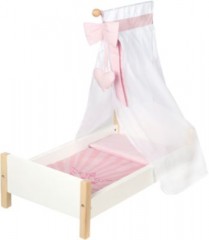 Roba Puppenbett Scarlett mit Himmel Кукольная кровать Scarlett с балдахином