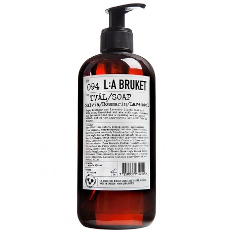 L:A BRUKET No.94 Sage/Rosemary/Lavender Flussigseife Seifen, 450 мл
