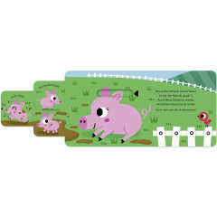 Sauerlander Verlag Mein Schieb  Guck-mal-Buch: Wer lebt auf dem Bauernhof? Моя книга-слайд-а-гак-мал: Кто живет на ферме?