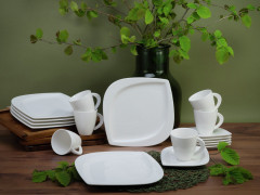 Creatable Creatable Kaffeeservice 18-tlg. MELBOURNE Weiss Креативный кофейный сервиз 18 шт. МЕЛЬБУРН