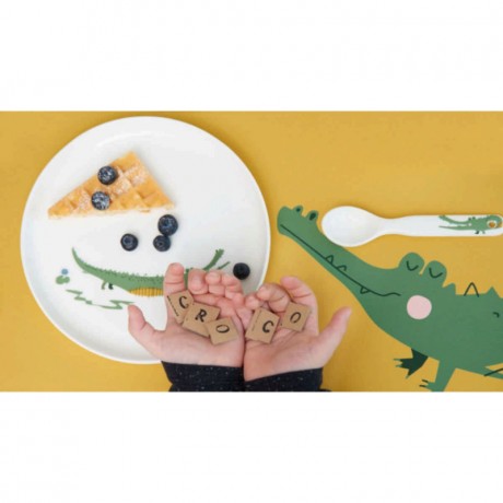 ASA SELECTION ASA Kids Croco Krokodil Kindergeschirrset 5-tlg. Набор детской посуды ASA Kids Croco Crocodile из 5 предм.