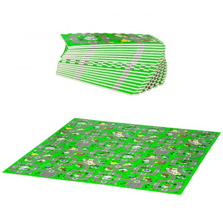 HOMCOM Puzzlematte Wasserabweisende Vorderseite Коврик-пазл Водоотталкивающая лицевая сторона
