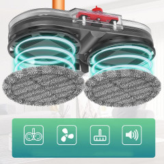 FeelGlad FeelGlad Akku-Wischmopp Dyson Wischaufsatz,Wischer,mit 6 Mopppads und Abnehmbarer Wassertank, fur Dyson V11 V10 V8 V7 V15 Staubsauger  Беспроводная швабра FeelGlad Насадка для швабры Dyson, стеклоочиститель, с 6 подушечками и съемным резервуаром 