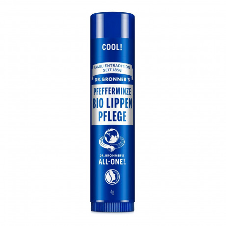 Dr. Bronner's Pfefferminze Lippen Balsam 4g 4 g Мятный бальзам для губ 4г
