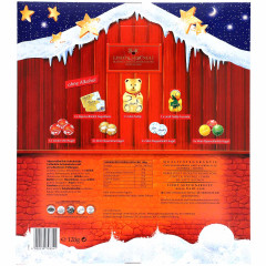 Lindt Teddy Adventskalender 2024 Адвент-календарь, 24 сладких сюрприза, 128грамм