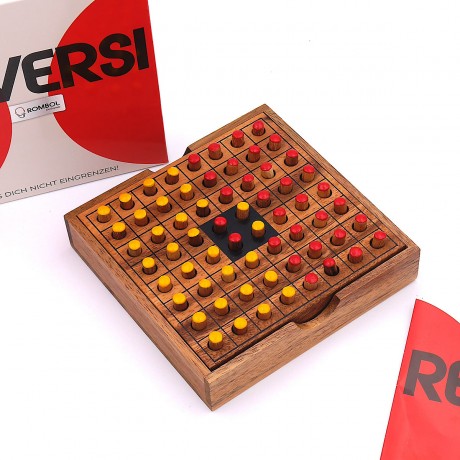 ROMBOL Reversi – Interessantes Strategiespiel fur 2 Personen aus edlem Holz Reversi – интересная стратегическая игра для двоих из ценных пород дерева