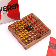 ROMBOL Reversi – Interessantes Strategiespiel fur 2 Personen aus edlem Holz Reversi – интересная стратегическая игра для двоих из ценных пород дерева