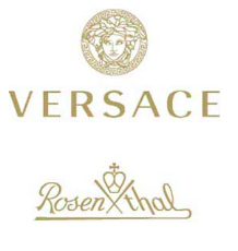 Rosenthal Versace Medusa Lumiere Haze Weibwein Glas 2st, Розенталь Версаче Медуза Люмьер Набор из 2 бокалов для белого вина, дымчато-серый, 2х333 мл