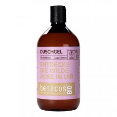 benecos Wildrose Duschgel  Дикая роза гель для душа