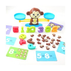 Vetaka Monkey Balance Mathematisches Spielzeug fur Kinder Обезьянка Баланс Математическая игрушка для детей