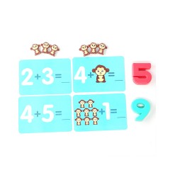 Vetaka Monkey Balance Mathematisches Spielzeug fur Kinder Обезьянка Баланс Математическая игрушка для детей