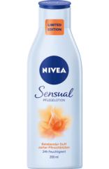 NIVEA Лосьон для тела Bodylotion Sensual Pfirsich Персик, 200 мл