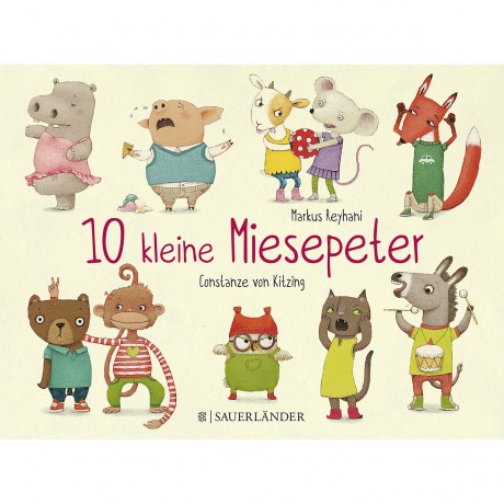 Sauerlander Verlag 10 kleine Miesepeter 10 маленьких брюзг