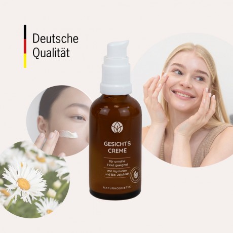 MYLILY Gesichtscreme fur unreine Haut mit Hyaluron 50ml  Крем для лица для нечистой кожи с гиалуроном 50мл