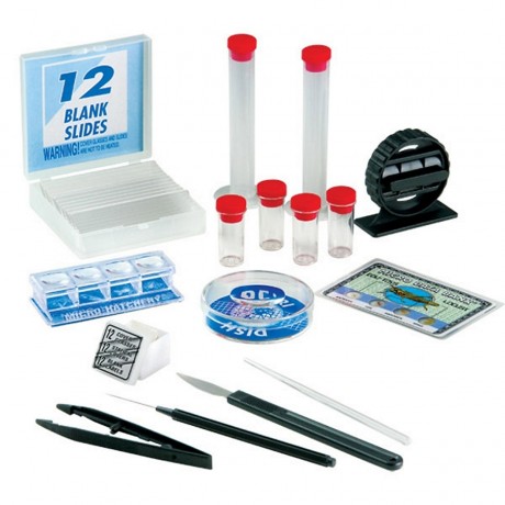 Edu-Toys Mikroskop im Handkoffer mit Zubehor Микроскоп в кейсе с принадлежностями