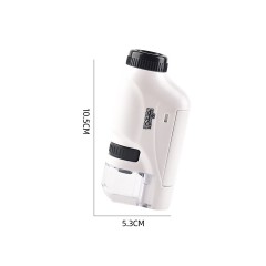 Vicabo Mikroskop 60-120x Taschenmikroskop Mikroskope fur Kinder Микроскоп Карманный микроскоп 60-120x Микроскопы для детей