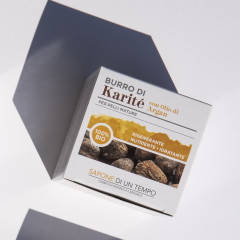 SAPONE DI UN TEMPO Bio-Sheabutter mit Bio-Arganol  Органическое масло ши с органическим арганолом