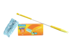 Swiffer Staubmagnet XXL Starter Set (Griff + 2 Tucher) Свиффер Магнитная щетка для удаления пыли Стартовый комплект XXL: 1 магнитная щетка с телескопической ручкой 90см + 2 сменные салфетки-насадки 