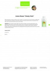 Krauterhaus Sanct Bernhardt Aroma Shower "Cheeky fruits", Санкт Бернхард Гель для душа Свежие фрукты 250-мл-бутылка