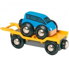 BRIO Autrotransporter mit Rampe Автовоз с рампой