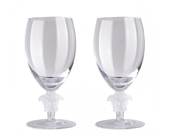 Rosenthal Versace Medusa Lumiere Weibwein Glas 2st, Розенталь Версаче Медуза Люмьер Набор из 2 бокалов для белого вина, 2х333 мл