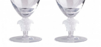 Rosenthal Versace Medusa Lumiere Weibwein Glas 2st, Розенталь Версаче Медуза Люмьер Набор из 2 бокалов для белого вина, 2х333 мл