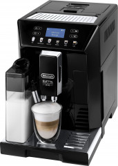 De'Longhi De'Longhi Kaffeevollautomat ECAM 46.860.B Eletta Evo, schwarz, inkl. Pflegeset im Wert von € 31,99 UVP  Полностью автоматическая кофемашина De'Longhi ECAM 46.860.B Eletta Evo, черная, включая набор для ухода, рекомендуемая розничная цена 31,99 е