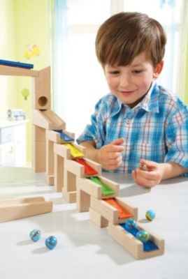 Haba HABA 3399 KUGELBAHN Melodiebausteine HABA 3399 MARBLE RAIL строительные блоки мелодии
