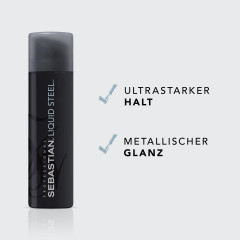 Sebastian Liquid Steel Superstarker Styler  Liquid Steel Суперсильный стайлер 140мл