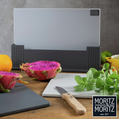 Moritz & Moritz Moritz & Moritz Schneidebrett  Piazza  3-tlg. grau Разделочная доска Moritz &amp; Moritz Piazza, 3 предмета.