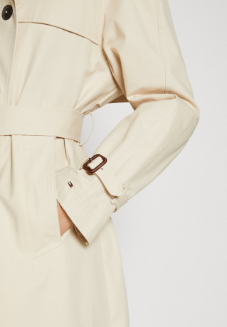 Tommy Hilfiger LONG Trenchcoat classic beige ДЛИННЫЙ плащ классический бежевый