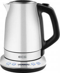 ECG ECG Wasserkocher RK 1791, 1,7 l, 2200 W, Elegante Ausfuhrung aus rostfreiem Edelstahl  Электрочайник RK 1791, 1,7 л, 2200 Вт, элегантный дизайн из нержавеющей стали.
