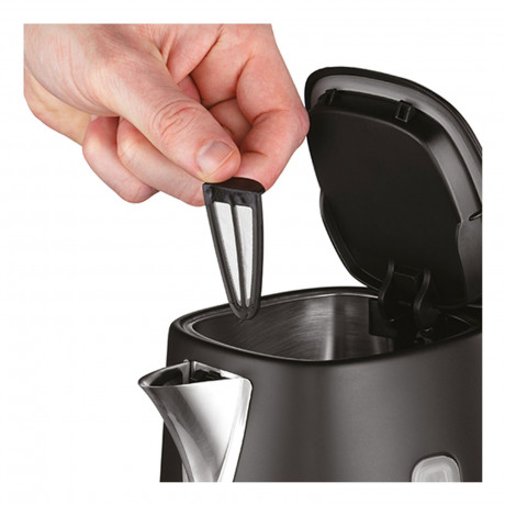 RUSSELL HOBBS RUSSELL HOBBS Wasserkocher 26140-70 Matte Black Edelstahl / matt schwarz Wasserkocher  Чайник RUSSELL HOBBS 26140-70 Matte Black Нержавеющая сталь/матовый черный чайник